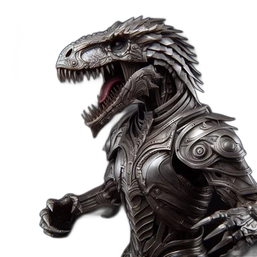 dragon, creature, animal, 3d render, concept art, intricately, detailed, armored transparent PNG cut-out