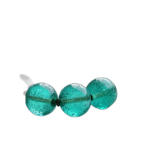 jewelry, crown, 3d render, green, close-up, image, turquoise, glass transparent PNG cut-out