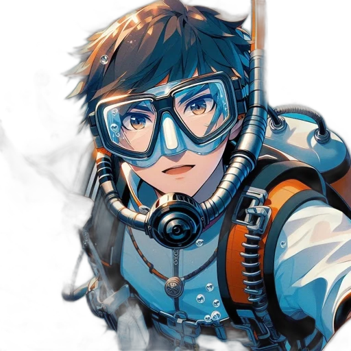 staff, face, weapon, sword, anime, concept art, fantasy art, comic book art transparent PNG cut-out