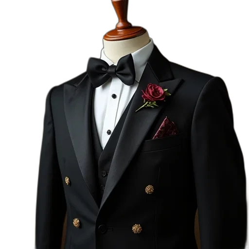 jacket, dress, 3d render, photorealistic transparent PNG cut-out
