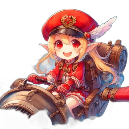 weapon, staff, sword, hat, fantasy art, pixel art, anime, concept art transparent PNG cut-out