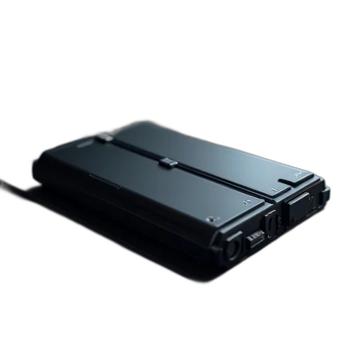 3d render, battery, panel, laptop transparent PNG cut-out
