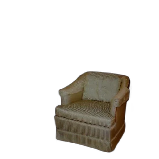 furniture, crown, jacket, shoes, 3d render, photorealistic, earth tones, cozy transparent PNG cut-out