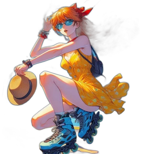 dress, concept art, fantasy art, pixel art, anime, outer space, neon, colorful transparent PNG cut-out