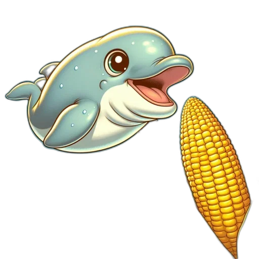 creature, animal, food, weapon, pixel art, concept art, playful, dolphin transparent PNG cut-out