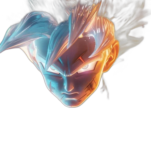 dragon, mask, face, creature, concept art, fantasy art, 3d render, anime transparent PNG cut-out