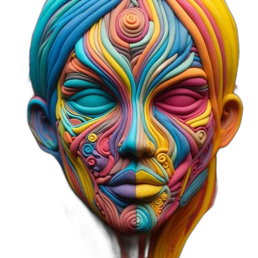 mask, face, jewelry, creature, photorealistic, 3d render, fantasy art, concept art transparent PNG cut-out