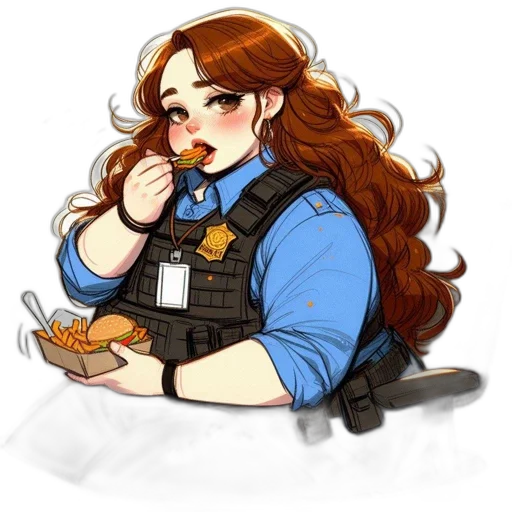 staff, food, cartoon, concept art, watercolor, pixel art, blue, animated transparent PNG cut-out