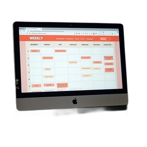 staff, computer, screen, shows transparent PNG cut-out