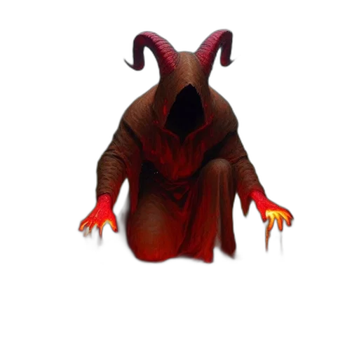 creature, mask, dragon, staff, concept art, 3d render, fantasy art, pixel art transparent PNG cut-out