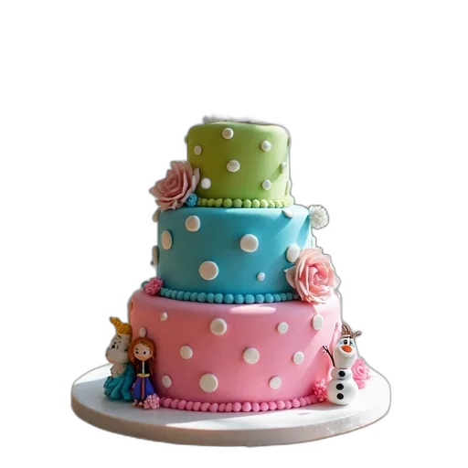 crown, food, 3d render, photorealistic, pastel, colorful, birthday, cake transparent PNG cut-out