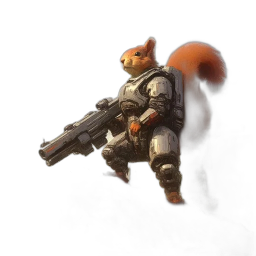 weapon, animal, staff, creature, concept art, pixel art, 3d render, fantasy art transparent PNG cut-out