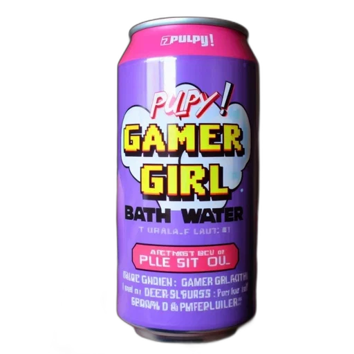 bottle, hair, vaporwave, pixel art, cyberpunk, 3d render, individual, holds transparent PNG cut-out