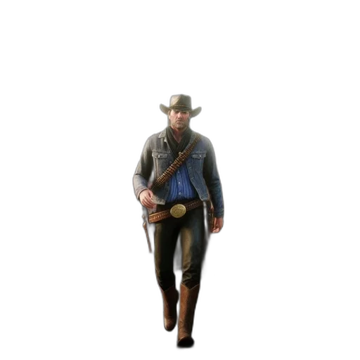 hat, jacket, staff, weapon, concept art, 3d render, pixel art, photorealistic transparent PNG cut-out