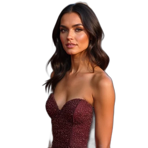 dress, jewelry, crown, hair transparent PNG cut-out