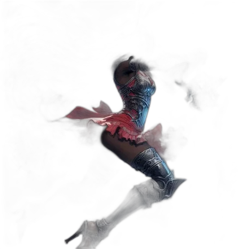 sword, weapon, dragon, dress, concept art, comic book art, fantasy art, 3d render transparent PNG cut-out