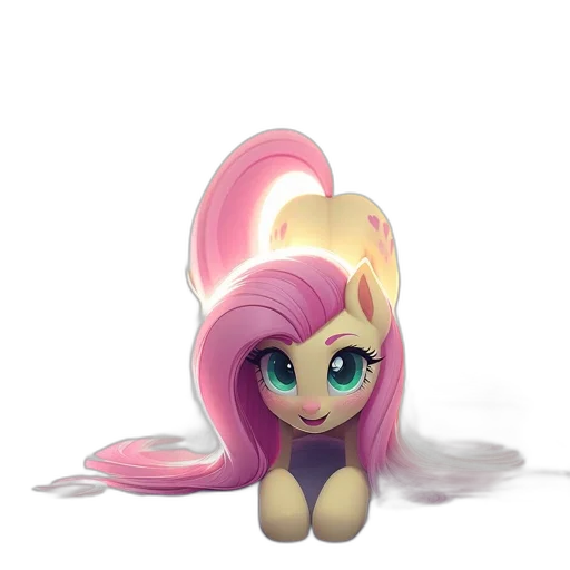 creature, hair, staff, animal, concept art, 3d render, fantasy art, pixel art transparent PNG cut-out