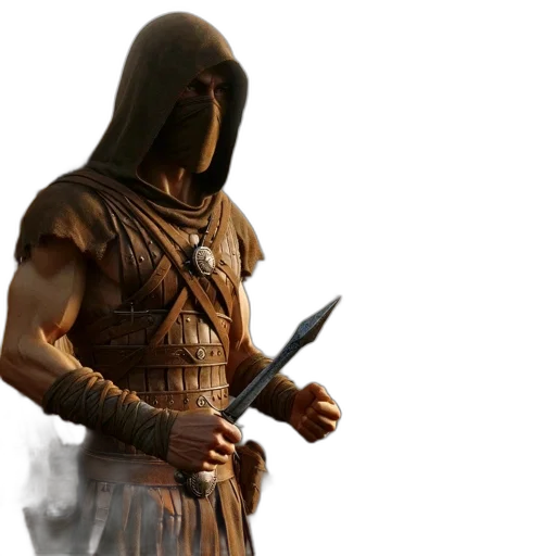 sword, weapon, staff, mask, concept art, 3d render, fantasy art, photorealistic transparent PNG cut-out