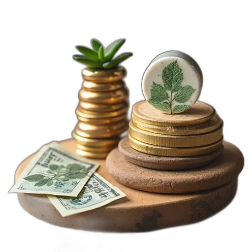 3d render, products, available, bank transparent PNG cut-out