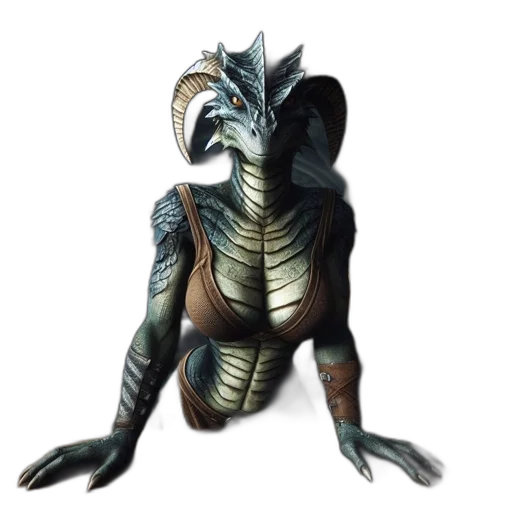creature, dragon, animal, mask, concept art, fantasy art, 3d render, photorealistic transparent PNG cut-out