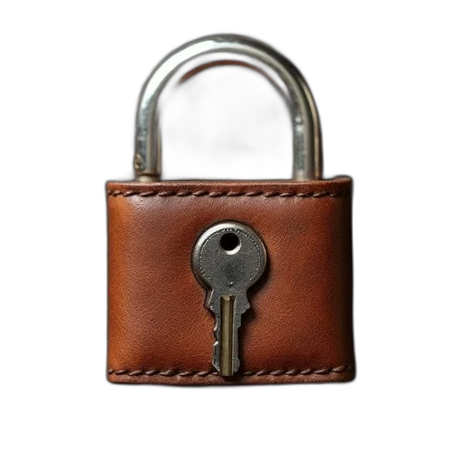jewelry, jacket, leather, padlock transparent PNG cut-out