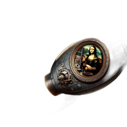 jewelry, bottle, staff, weapon, photorealistic, 3d render, fantasy art, outer space transparent PNG cut-out