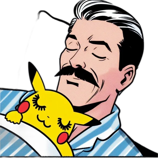 animal, mask, staff, face, comic book art, cartoon, man, mustache transparent PNG cut-out