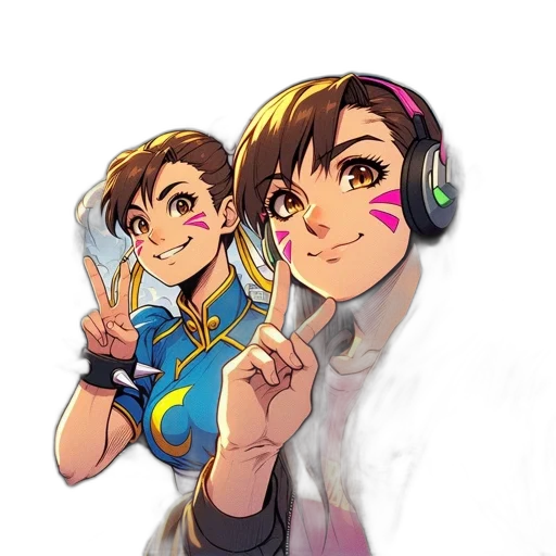 staff, weapon, face, anime, concept art, cartoon, pixel art, two transparent PNG cut-out