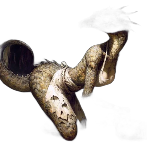 mask, dragon, creature, weapon, concept art, fantasy art, watercolor, photorealistic transparent PNG cut-out