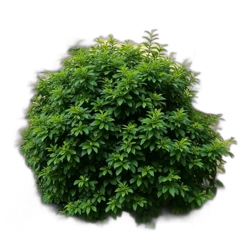 tree, crown, hair, hat, photorealistic, 3d render, forest, green transparent PNG cut-out