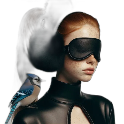 mask, robot, face, jewelry, concept art, fantasy art, cyberpunk, photorealistic transparent PNG cut-out