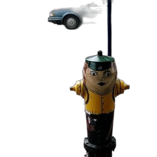 car, staff, robot, umbrella, concept art, 3d render, creatively, painted transparent PNG cut-out