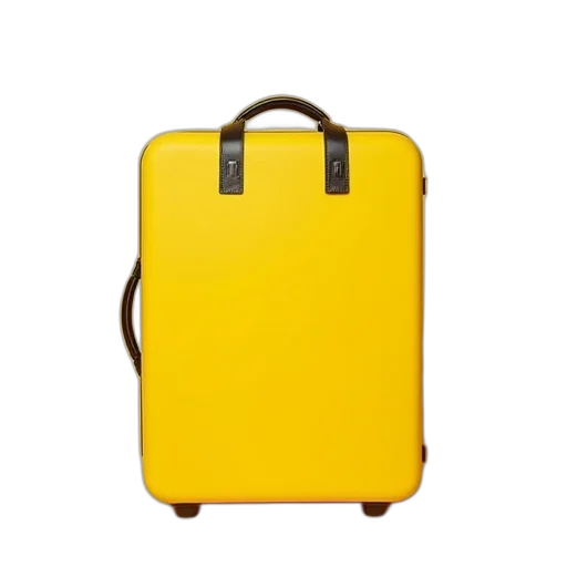 jacket, furniture, staff, 3d render, golden, yellow, luggage, bag transparent PNG cut-out