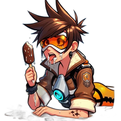 staff, food, pixel art, concept art, cartoon, anime, animated, character transparent PNG cut-out