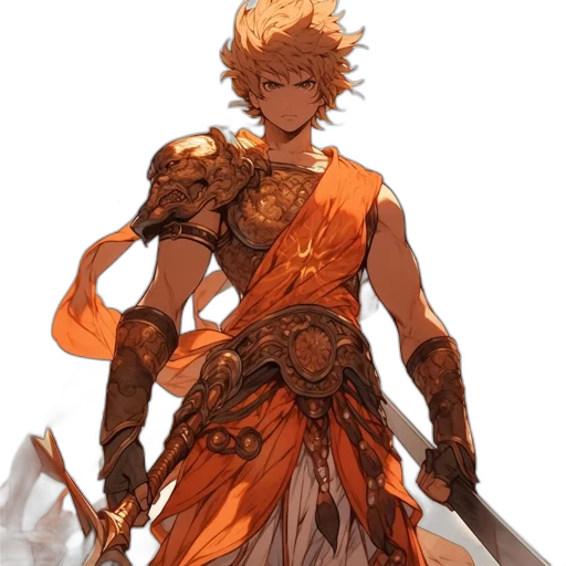 sword, staff, weapon, concept art, fantasy art, anime, pixel art, golden transparent PNG cut-out