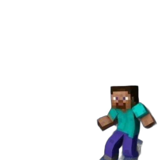 creature, animal, pixel art, 3d render, concept art, cartoon, steve, minecraft transparent PNG cut-out