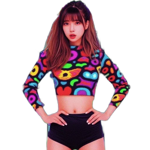 jacket, vaporwave, oil painting, pixel art, photorealistic, neon lights, neon, colorful transparent PNG cut-out