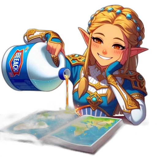 bottle, staff, weapon, dragon, pixel art, fantasy art, concept art, anime transparent PNG cut-out