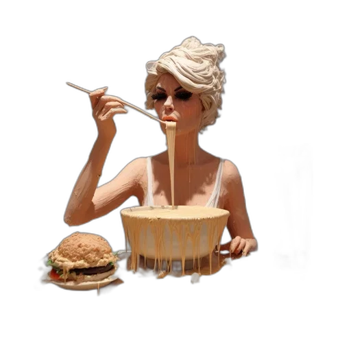 food, concept art, pixel art, 3d render, fantasy art, inside, glass, case transparent PNG cut-out