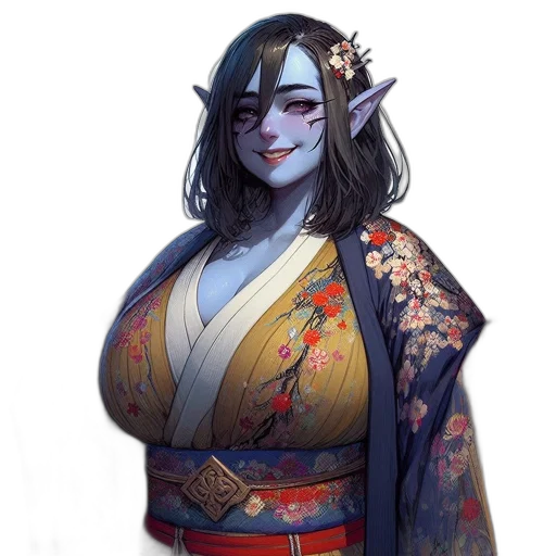 staff, dress, mask, fantasy art, concept art, pixel art, watercolor, blue transparent PNG cut-out
