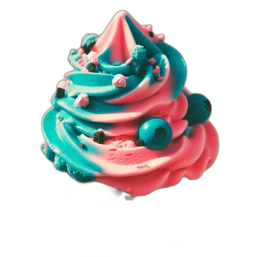 food, jewelry, crown, hat, 3d render, vaporwave, photorealistic, pastel transparent PNG cut-out