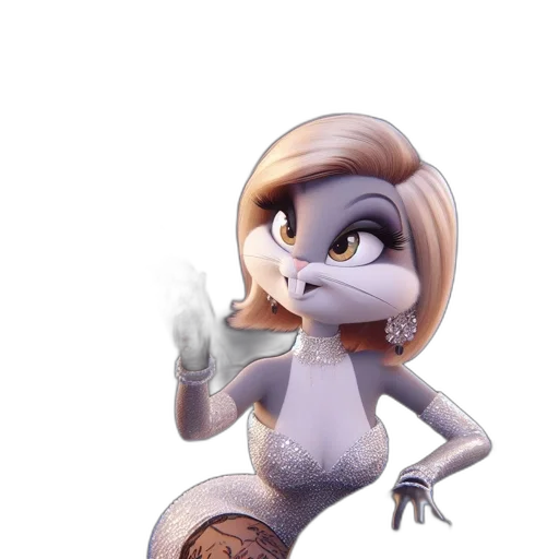 animal, staff, robot, creature, concept art, 3d render, cartoon, fantasy art transparent PNG cut-out