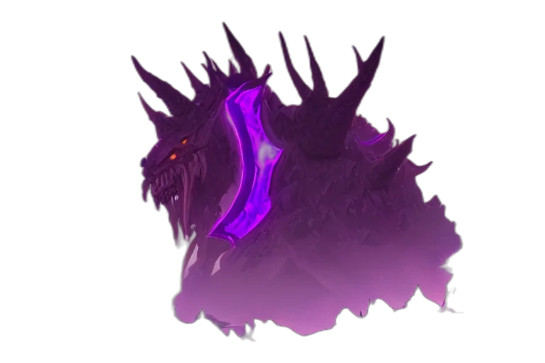 dragon, creature, mask, weapon transparent PNG cut-out