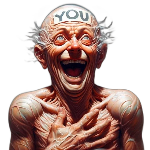 face, mask, creature, staff, 3d render, concept art, photorealistic, comic book art transparent PNG cut-out