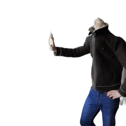 jacket, mask, hat, robot, 3d render, concept art, outer space, fire transparent PNG cut-out