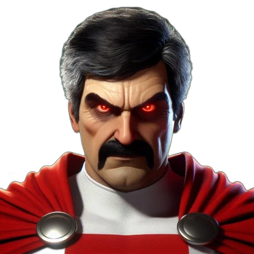 face, mask, staff, concept art, comic book art, 3d render, fantasy art, man transparent PNG cut-out