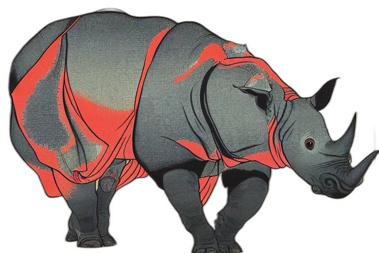 animal, concept art, 3d render, beautiful transparent PNG cut-out