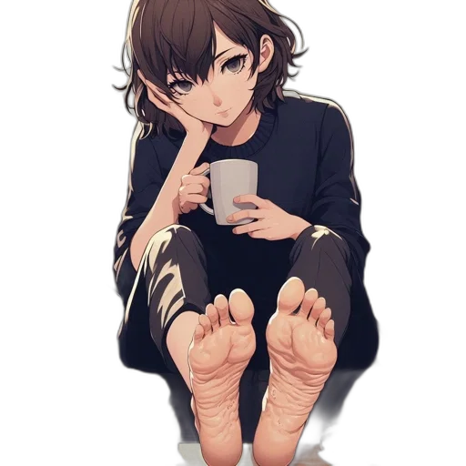 shoes, creature, face, animal, anime, pixel art, cartoon, concept art transparent PNG cut-out