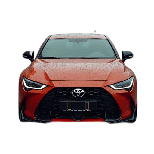 car, face, weapon, photorealistic transparent PNG cut-out