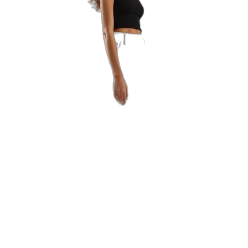 staff, dress, creature, hair transparent PNG cut-out